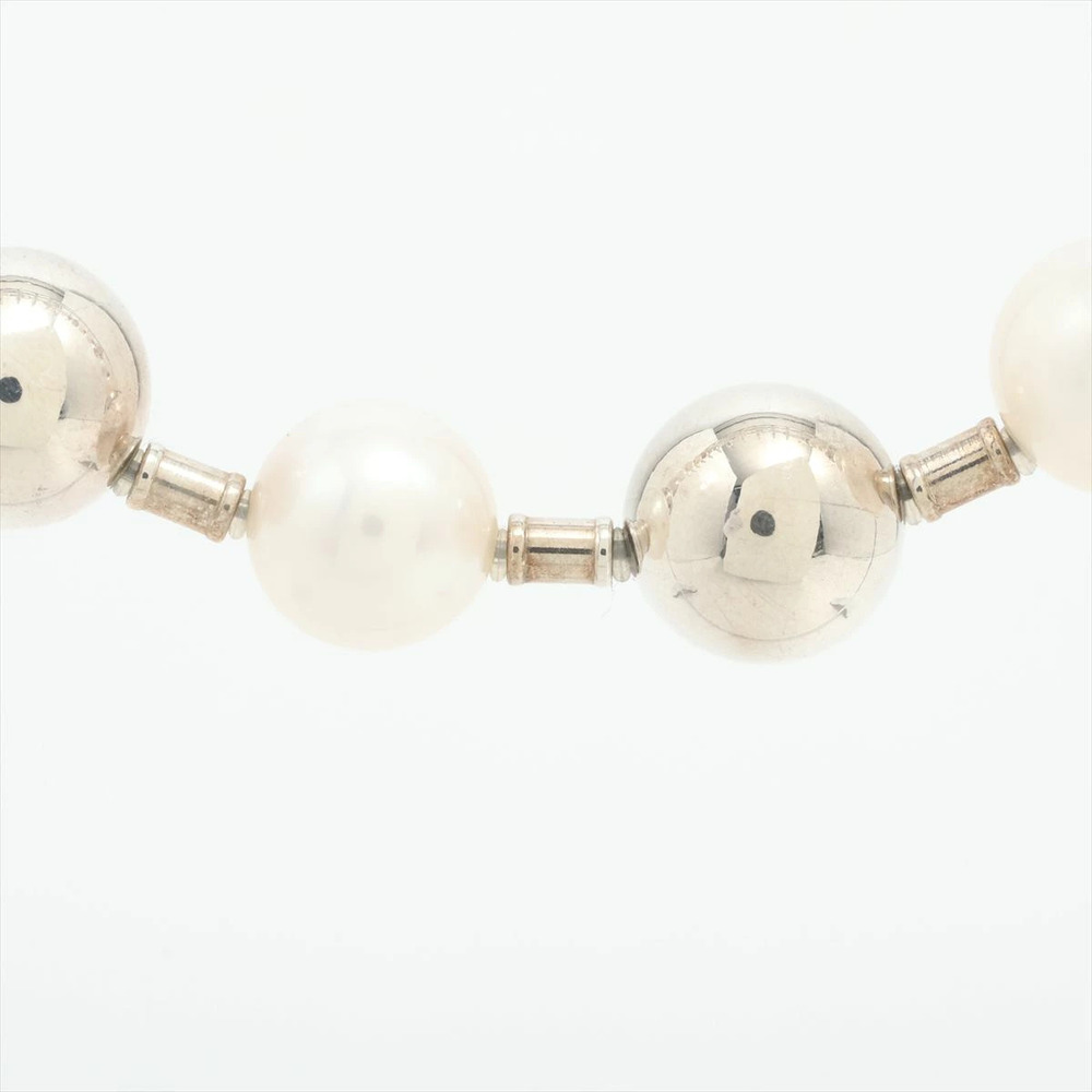 Tiffany HardWear Freshwater Pearl Necklace Sterling Silver x